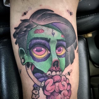 7 - The Black Hat Tattoo