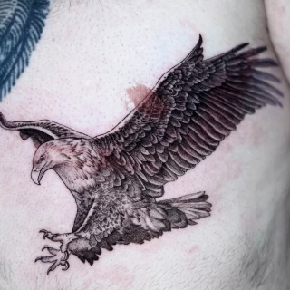 Joao - artiste résident - Black Hat Dublin - micro réalisme - The Black Hat Tattoo