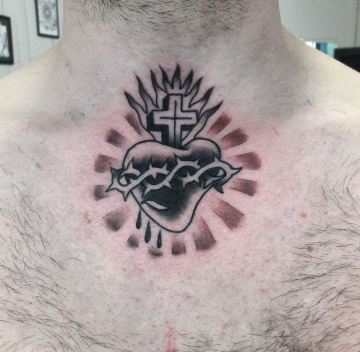 Black Hat Tattoo Nice - 2022- Guest Artist - Vlad - Old School TattooScreenshot_20221123-112741_Instagram - The Black Hat Tattoo