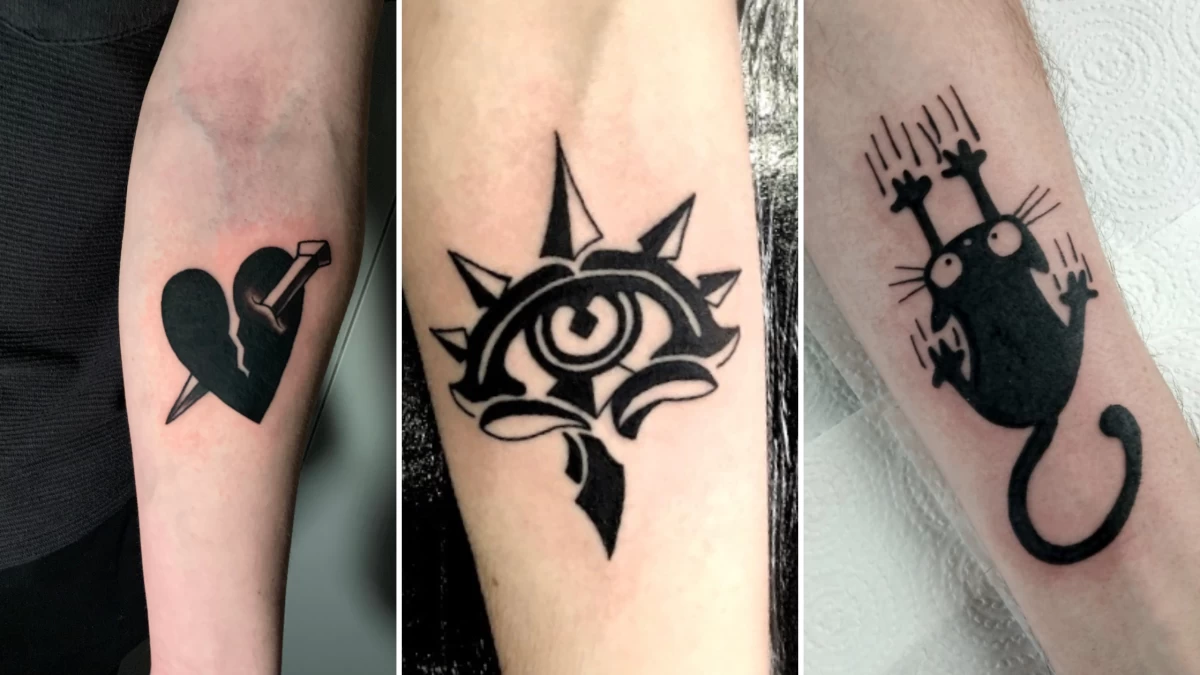 Blackwork & Darwork Tattoo - Black Hat Tattoo Nice1