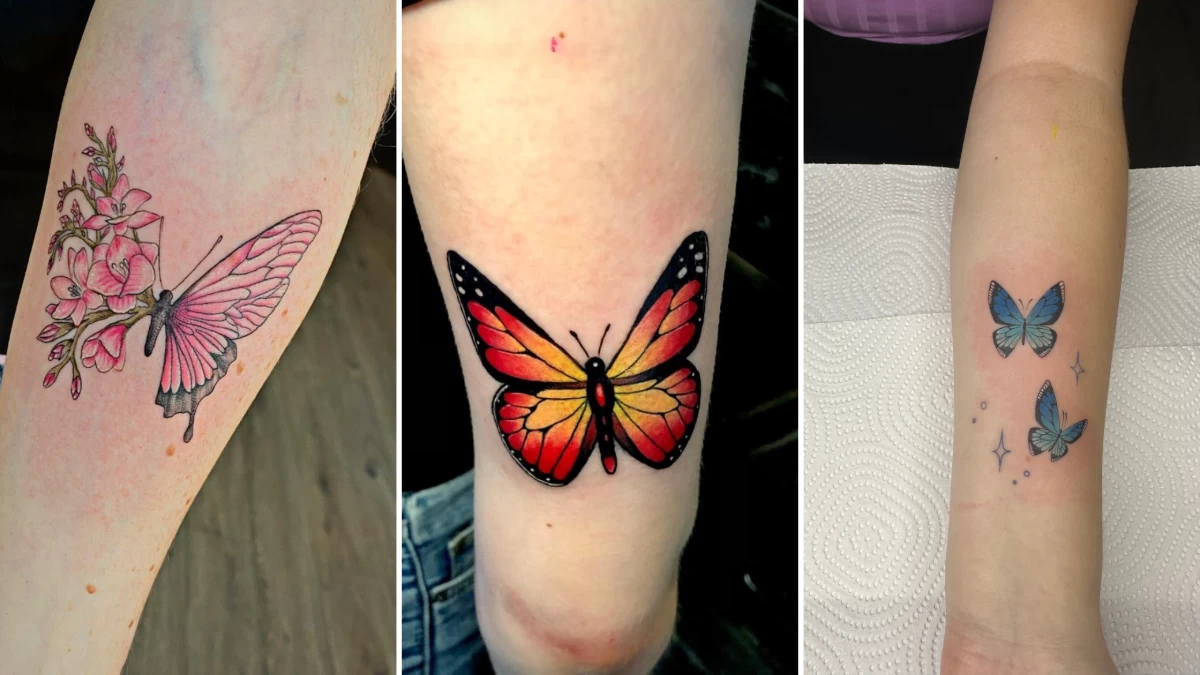  Butterfly Tattoo - Black Hat Tattoo Nice 8
