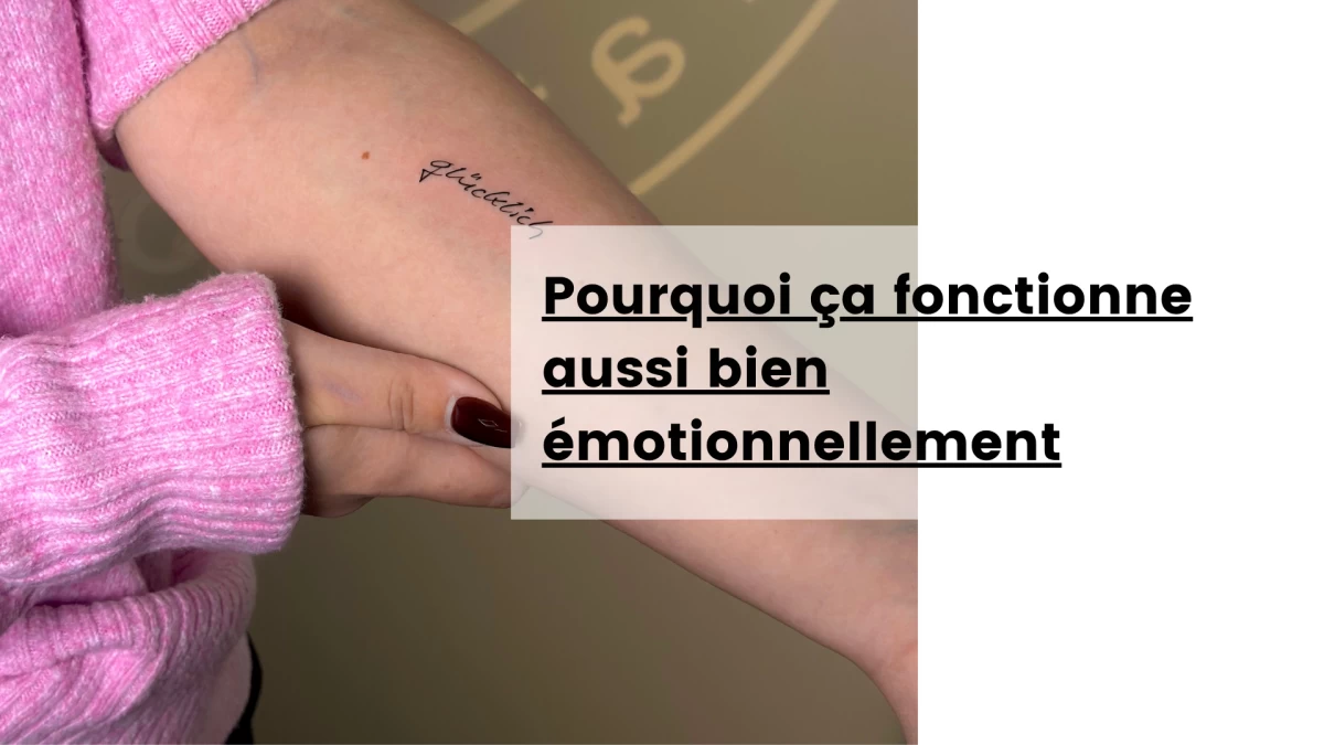 Pourquoi ça fonctionne aussi bien émotionnellement