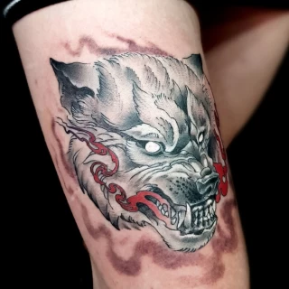 Sergy - Artiste résident - Black Hat Nice - Néotrad - The Black Hat Tattoo