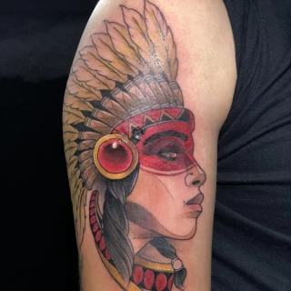 8 - The Black Hat Tattoo