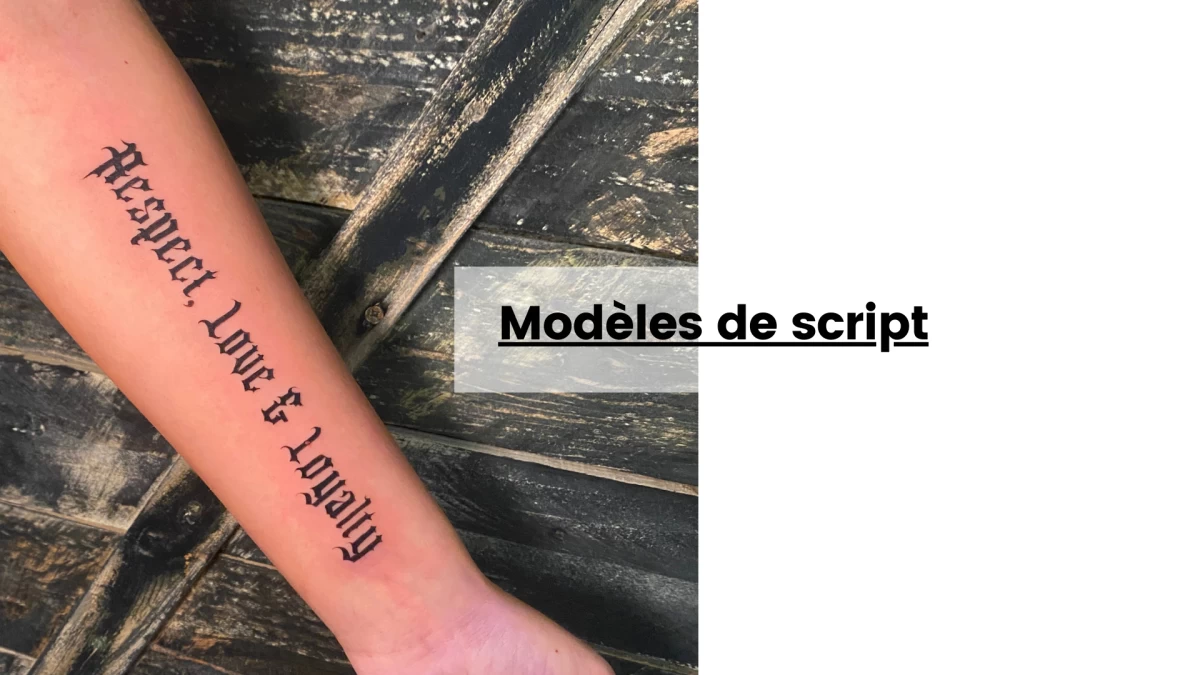 Modèles de script