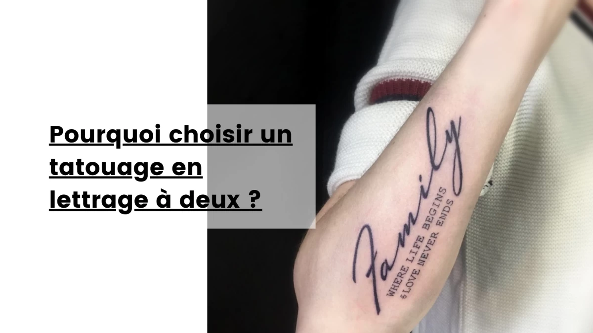 Pourquoi choisir un tatouage en lettrage à deux- Tatouage Nice - Black Hat Tattoo Nice