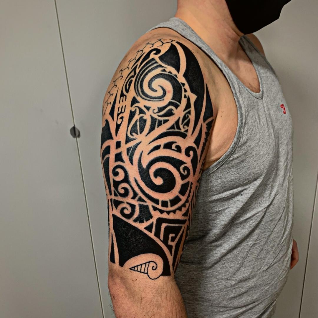 Débardeur Homme Tatouage Tribal Maori - Design Traditionnel Nouvelle-Zélande, Coupe Classique, Matière Légère - Cadeau Voyage Et Culture Polynésienne