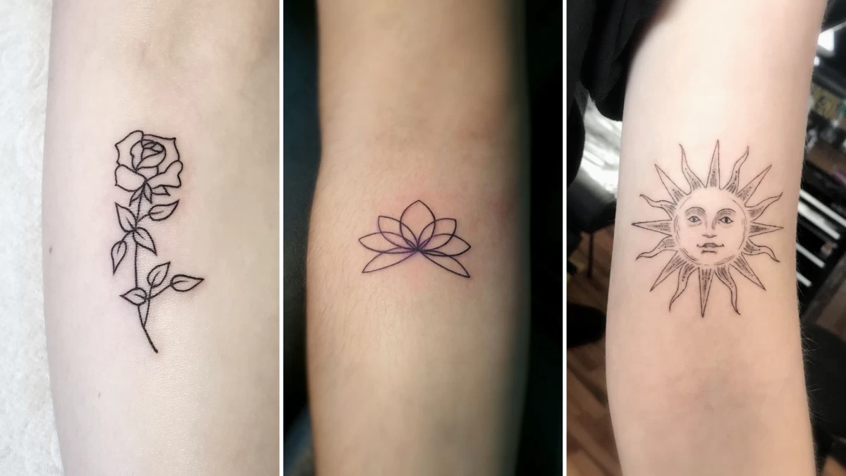 Fine Lines & Line Work Tattoos - Black Hat Tattoo Nice 3