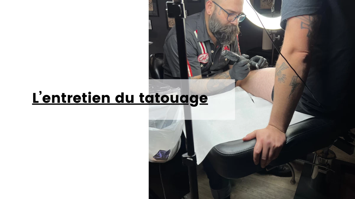 L’entretien du tatouage
