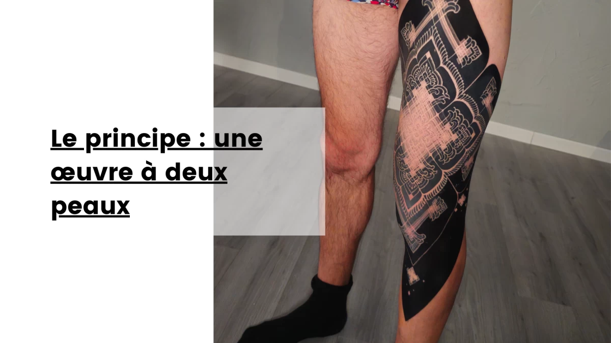 Le principe _ une œuvre à deux peaux- Tatouage Nice - Black Hat Tattoo Nice