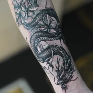 Nicolás - artiste résident - Black Hat Dublin - réalisme - The Black Hat Tattoo
