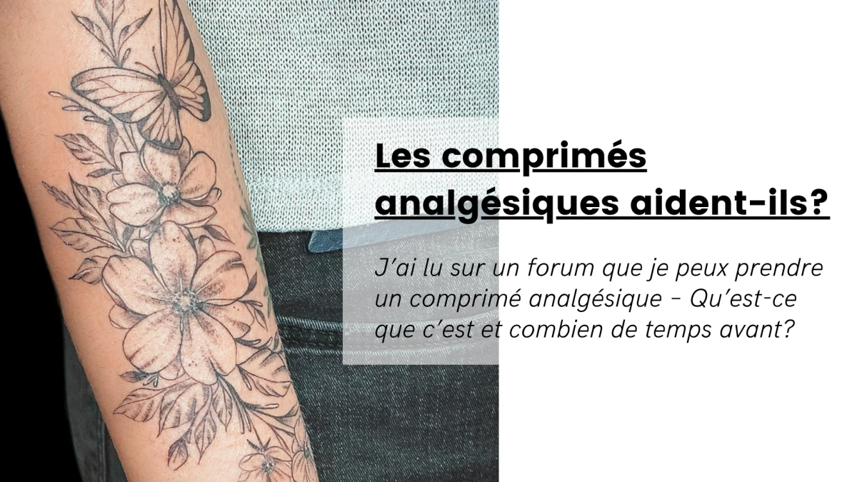 Les comprimés analgésiques aident-ils