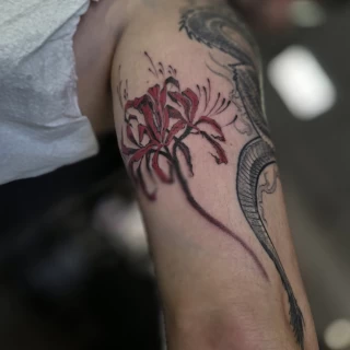 Sergy - Artiste résident - Black Hat Nice - Réalisme - The Black Hat Tattoo