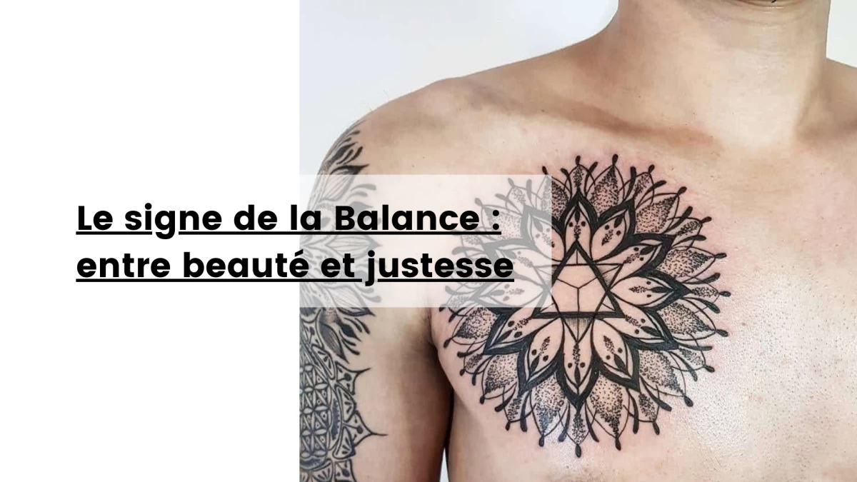 Le signe de la Balance _ entre beauté et justesse