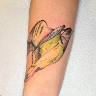 Stella - artiste résidente - Black Hat Dublin - blackwork - The Black Hat Tattoo