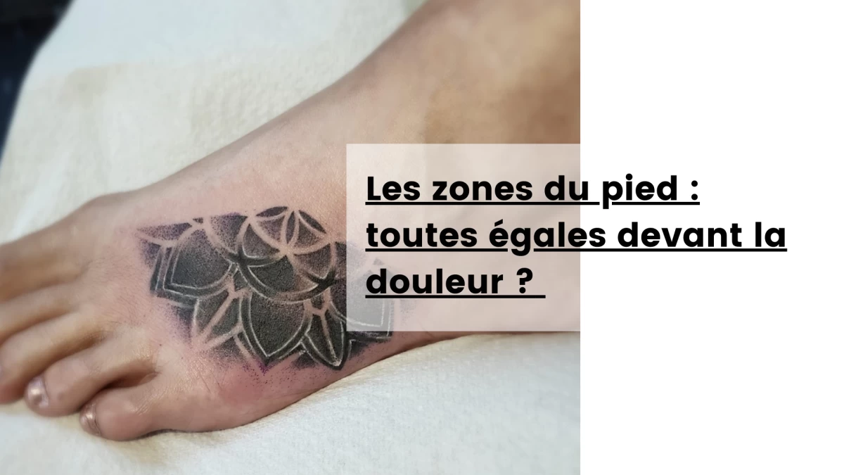 Les zones du pied _ toutes égales devant la douleur