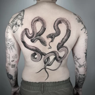 8 - The Black Hat Tattoo