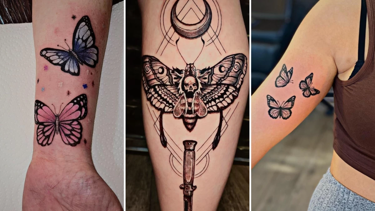  Butterfly Tattoo - Black Hat Tattoo Nice 7