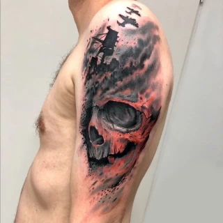 Damian Resident Artists Black Hat Tattoo Nice - TattoosIMG-0390 - The Black Hat Tattoo