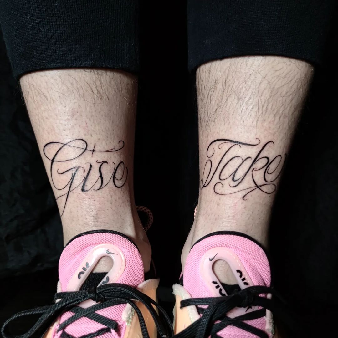 GIVE TAKE - The Black Hat Tattoo