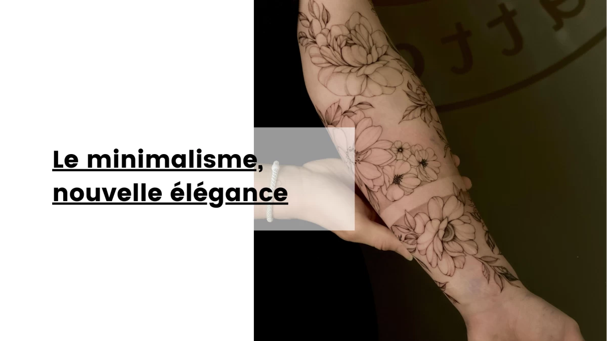 Le minimalisme, nouvelle élégance- Tatouage Nice - Black Hat Tattoo Nice