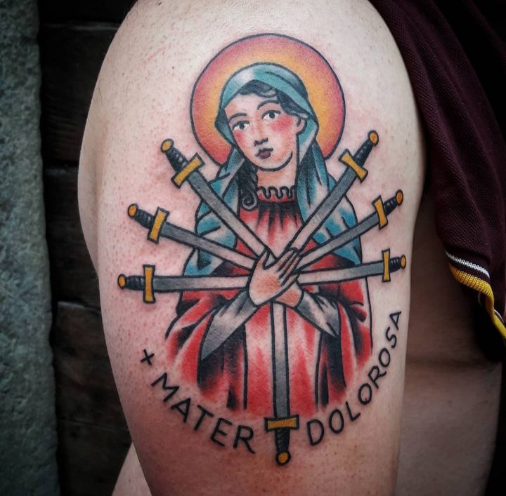 Black Hat Tattoo Nice - 2022- Guest Artist - Vlad - Old School TattooScreenshot_20221123-113251_Instagram - The Black Hat Tattoo