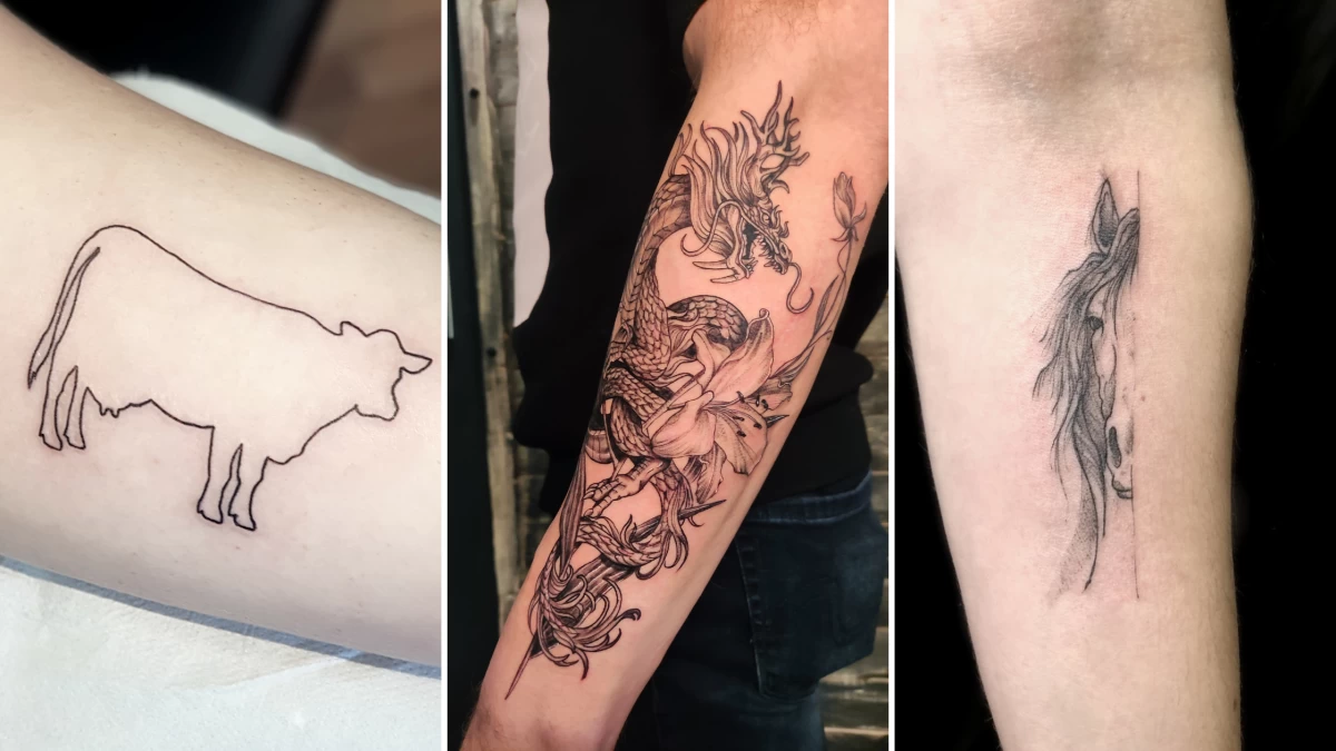 Fine Lines & Line Work Tattoos - Black Hat Tattoo Nice 1