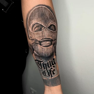 j - The Black Hat Tattoo