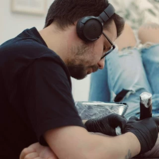 Johnny Coffee - The Black Hat Tattoo