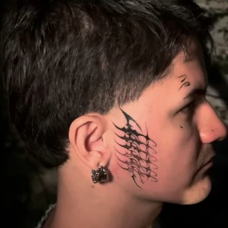 Galilea - artiste résidente - Black Hat Dublin - cybersigilism - The Black Hat Tattoo