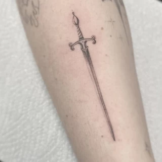 Molly guest artist fine line_ - The Black Hat Tattoo