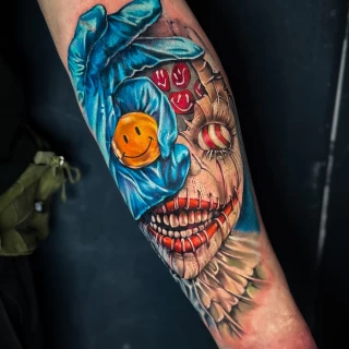 Olena - guest artist - presentation post  - realism tattoo - colorwork - the black hat tattoo Nice - 2025 (3) - The Black Hat Tattoo