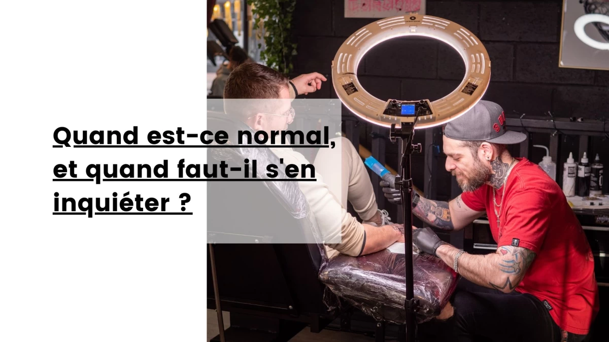 Quand est-ce normal, et quand faut-il s'en inquiéter