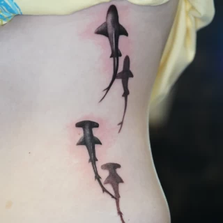 Nicolás - artiste résident - Black Hat Dublin - réalisme - The Black Hat Tattoo