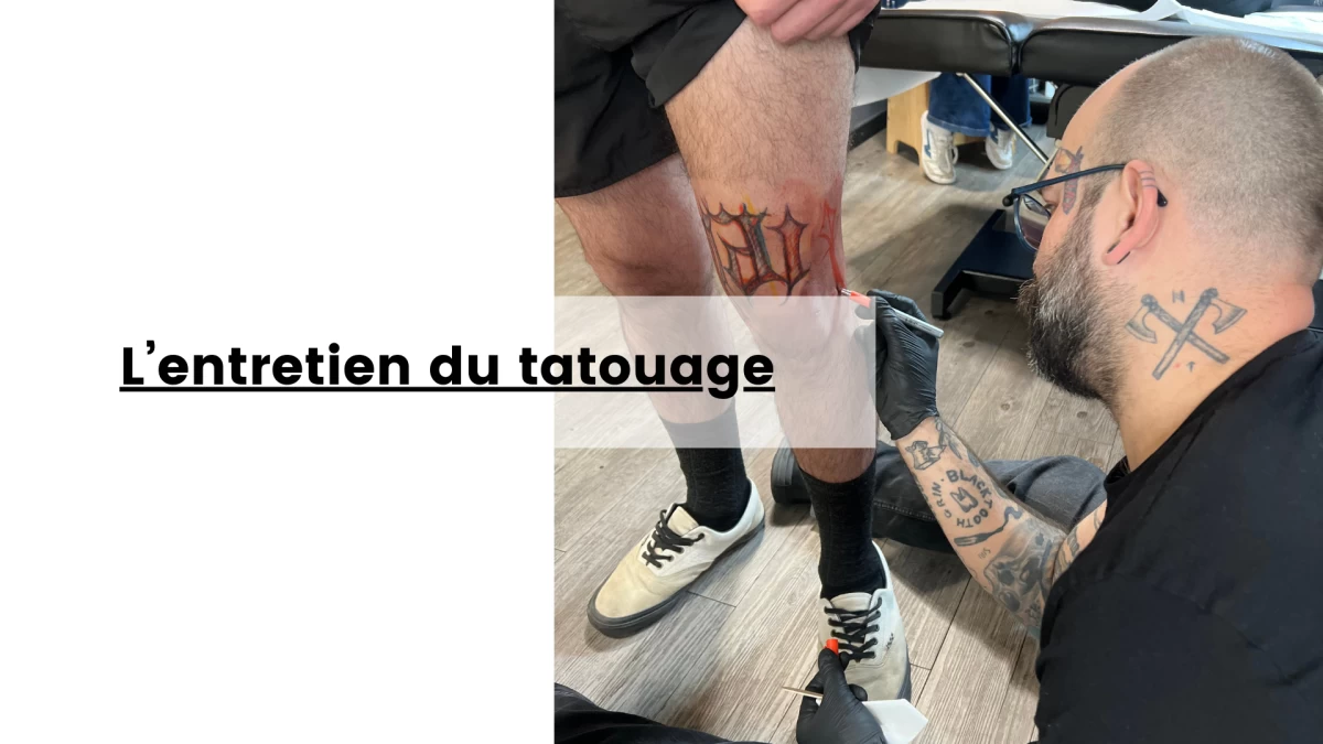 L’entretien du tatouage