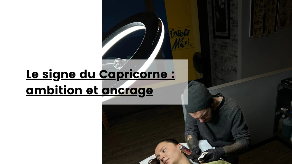 Le signe du Capricorne _ ambition et ancrage