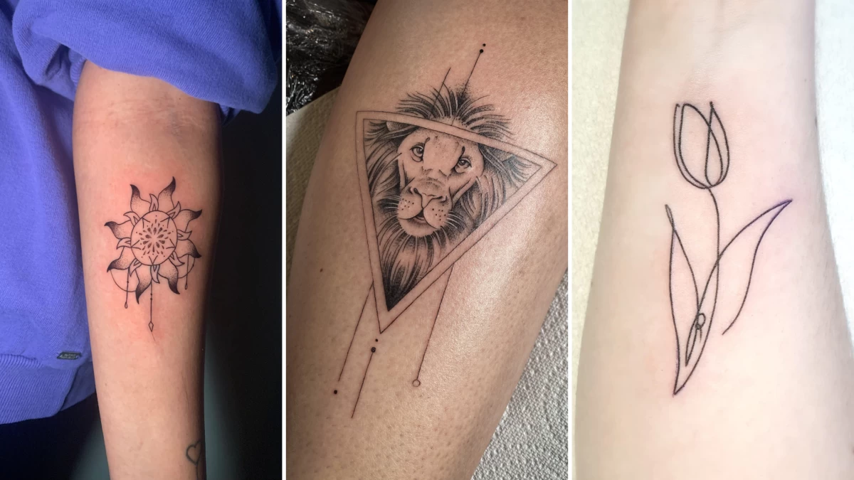 Fine Lines & Line Work Tattoos - Black Hat Tattoo Nice 7