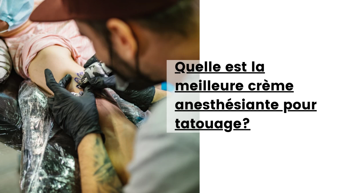 Puis-je mettre de la crème anesthésiante avant un tatouage ?