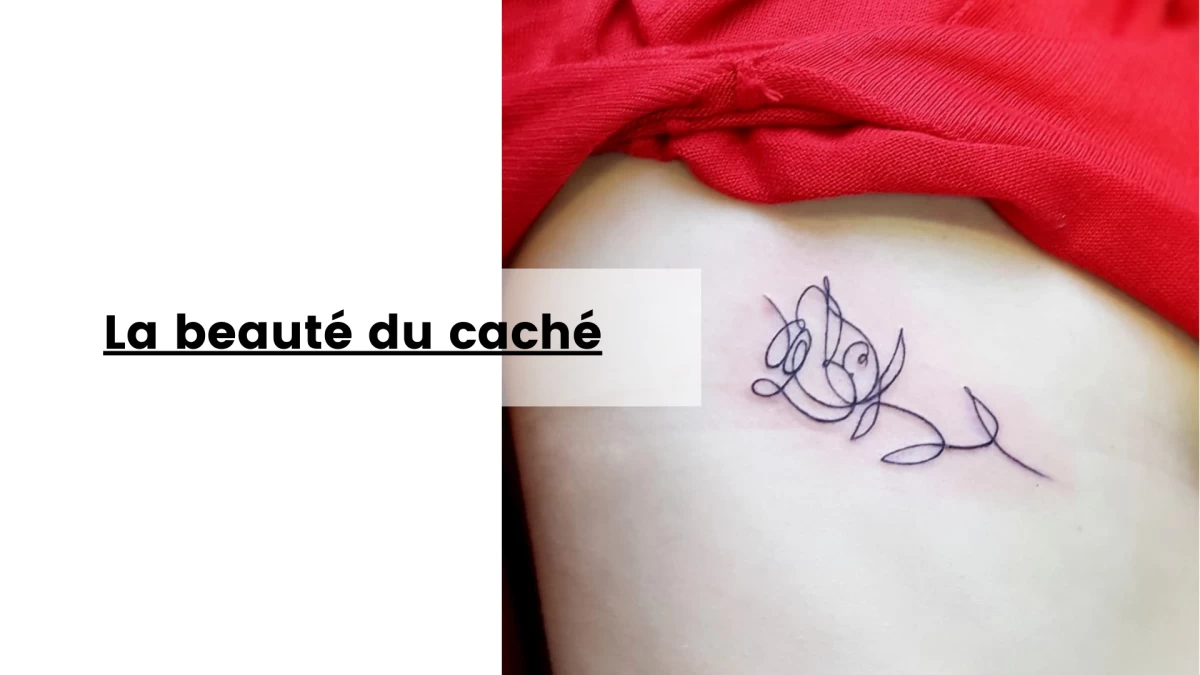 La beauté du caché- Tatouage Nice - Black Hat Tattoo Nice