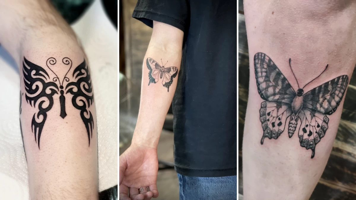  Butterfly Tattoo - Black Hat Tattoo Nice 6