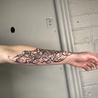 Galilea - artiste résidente - Black Hat Dublin - cybersigilism - The Black Hat Tattoo