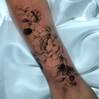 Flowers - The Black Hat Tattoo