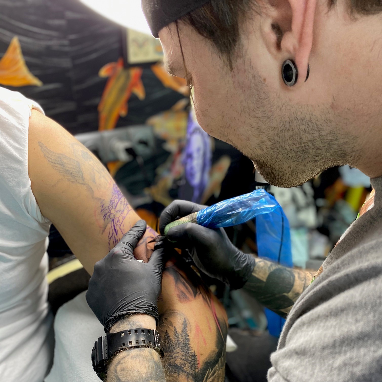 J6 - The Black Hat Tattoo