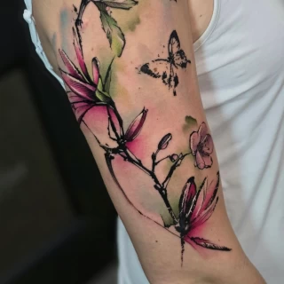 Srdjan Guest Artist realism - The Black Hat Tattoo