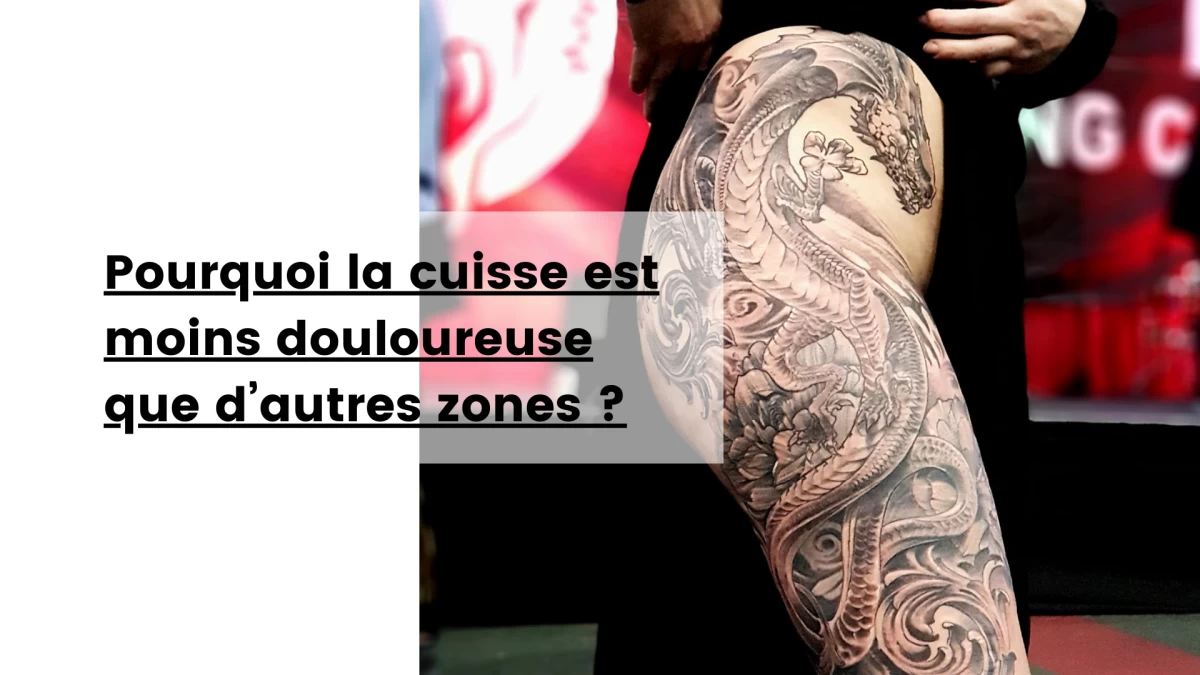 Pourquoi la cuisse est moins douloureuse que d’autres zones