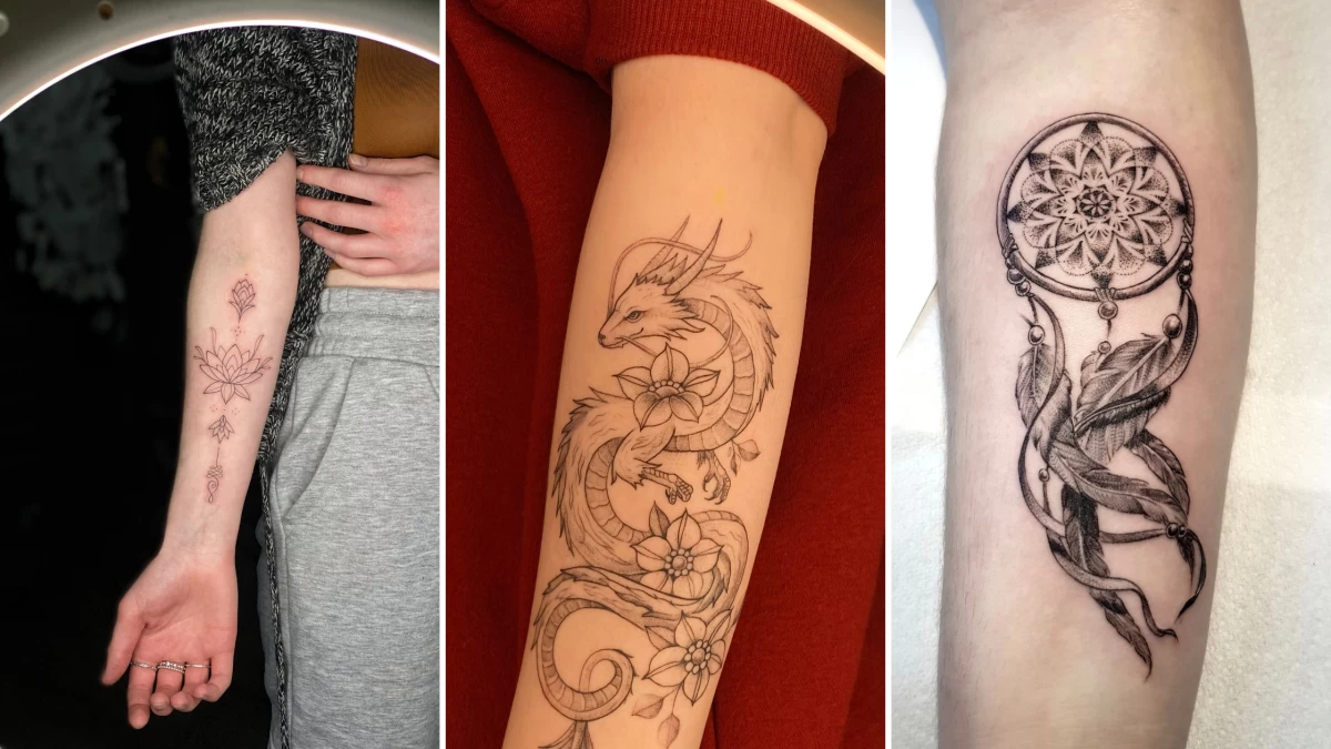 Fine Lines & Line Work Tattoos - Black Hat Tattoo Nice 2