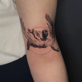 Fallen - The Black Hat Tattoo