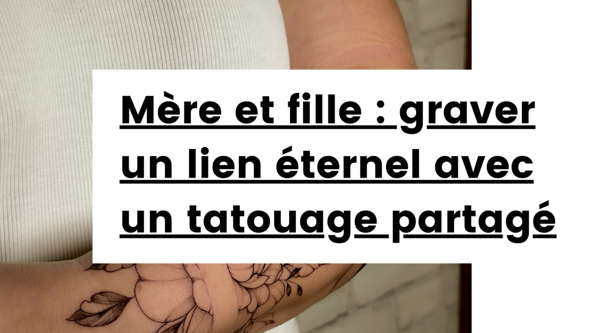 Titre - Mère et fille _ graver un lien éternel avec un tatouage partagé- Tatouage Nice - Black Hat Tattoo Nice