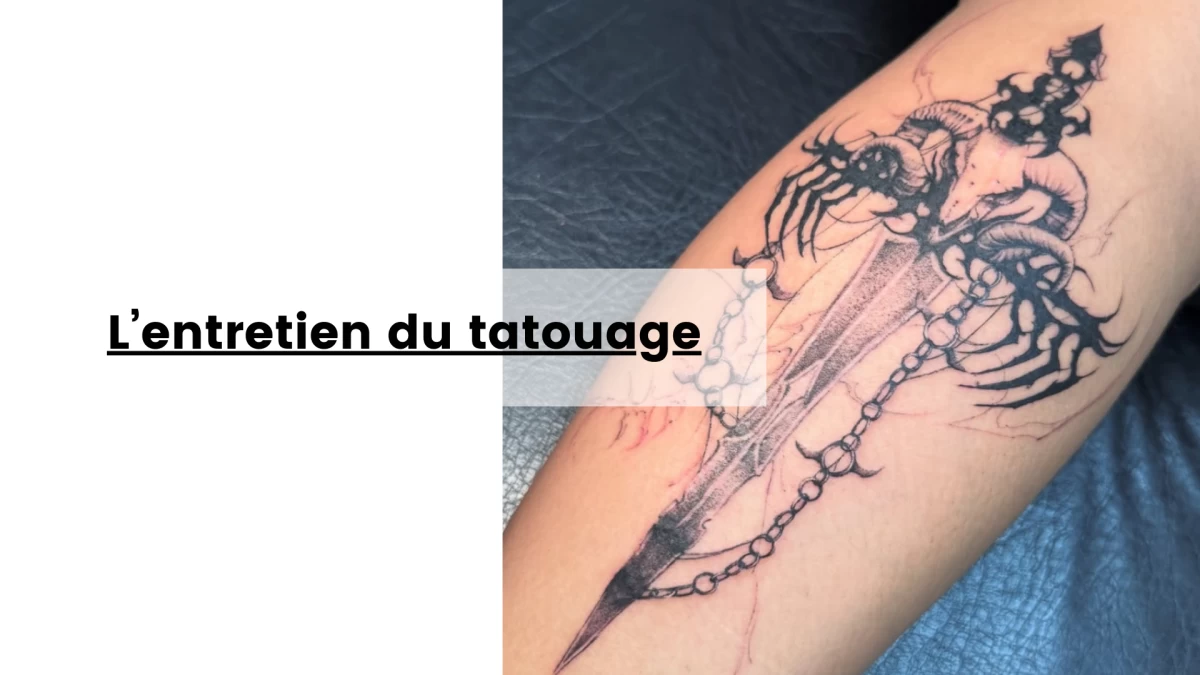 L’entretien du tatouage