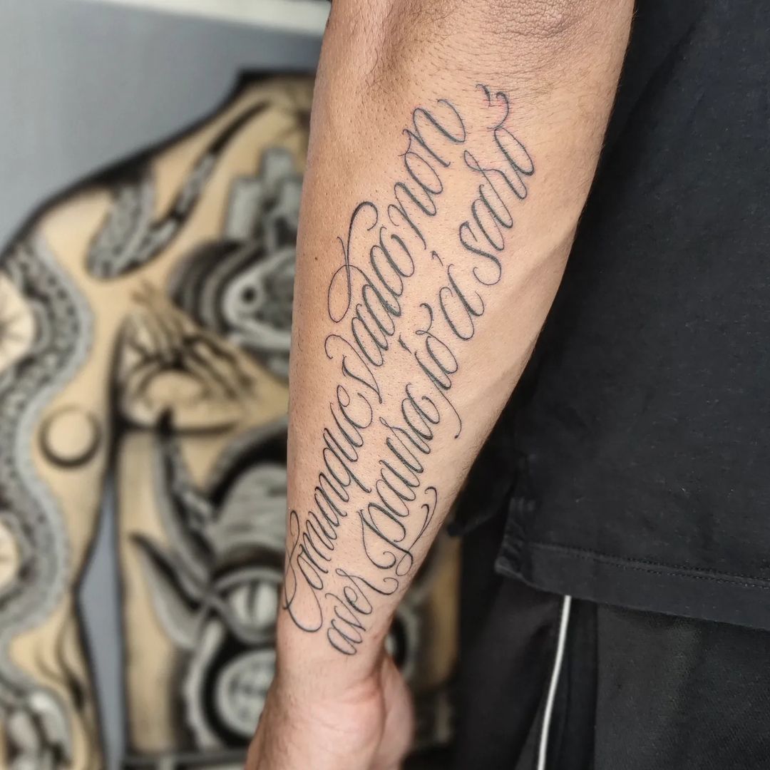 COMUNQUE VADA NON AVER PAURA IO CI SARO_ (2) - The Black Hat Tattoo